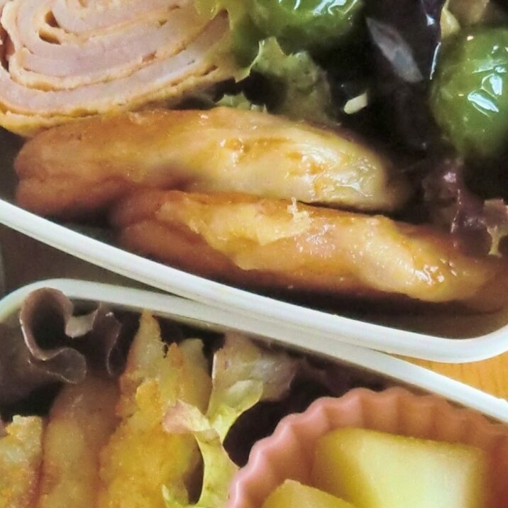 お弁当のおかず★しょうが醤油チーズさつま揚げ